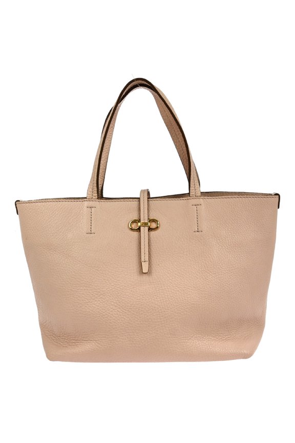 Pre-Owned Salvatore Ferragamo Vintage Tote Bag Leather Pink Leather Tote Bag Bag