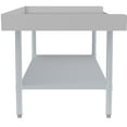 thumbnail image 2 of 30" x  60" 16-Gauge Stainless Steel Equipment Stand with Galvanized Undershelf, EQT-163060., 2 of 7