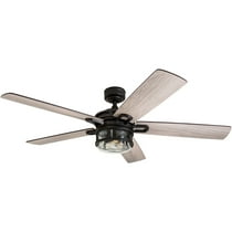 Honeywell 52 Bontera Indoor Matte Black Ceiling Fan With Remote