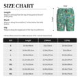 thumbnail image 6 of Gaeub Mushrooms and Flowers Printed Men's Short Pajama Pants, Lightweight Lounge & Sleep Bottoms Keep You Cool - Medium, 6 of 9