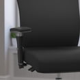 thumbnail image 2 of HERCULES Series 24/7 Intensive Use 300 lb. Rated Black Leather Multifunction Executive Swivel Chair with Seat Slider, 2 of 7