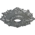 thumbnail image 3 of Ekena Millwork 18"OD x 3 1/2"ID x 1 1/2"P Riley Ceiling Medallion (Fits Canopies up to 4 5/8"), Hand-Painted Platinum, 3 of 5