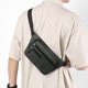 thumbnail image 5 of Mens Sling Bolsas Deportes Bolso de Cintura, Hombres Bolso de Hombro, Multi-Capa Bolso de Pecho, Correr Bolso de Cintura, 5 of 9