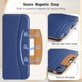 thumbnail image 3 of Funda MoKo para iPad de 11 pulgadas (2025/2022) con soporte para lápices, color azul marino, 3 of 8