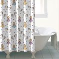 thumbnail image 4 of Princess Unicorn Star Pattern Shower Curtain 72"x84" ,Bathroom Decorative Shower Curtains Set with 12 Hooks,Modern Waterproof Washable Shower Curtain, 4 of 6