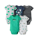 thumbnail image 4 of 5PCS/LOT Newborn Baby Girl Boy Romper 2021 Summer Spring Top Quality 100% Cotton Short Sleeves 0-24M Infant Baby Jumpsuit, 4 of 5