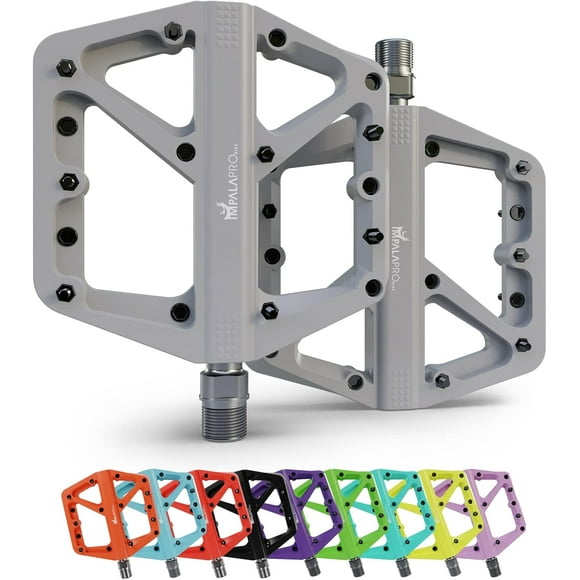 Bicycle Pedals, Nylon Bike Pedals, Non-Slip Wide Platform - 9/16 Inch Bearing, Waterproof Dustproof Mountain Bike Pedals, MTB Pedals, Gravel Bike Pedals, Road Bike Pedals