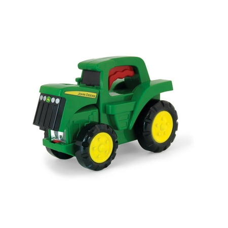 John Deere Roll N Go Play Tractor Vehicle, with Flashlight