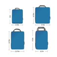 thumbnail image 2 of 4-Piece Compression Storage Bag Travel Portable Dustproof Storage Bag (Black), 2 of 5