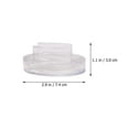 thumbnail image 3 of Miangastore Silicone Stamper Multi-Function Nail Art Stamper White 1 Set 2.9x1.7in, 3 of 9