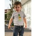 thumbnail image 2 of Buon Ferragosto Cool Ananas T-Shirt Infant -Image by Shutterstock,  12 Months, 2 of 4