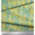 thumbnail image 3 of Soimoi Polyester Crepe Fabric Stripe & Buttercup Floral Print Fabric by The Yard 52 Inch Wide, 3 of 3