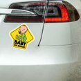 thumbnail image 2 of koolsoo 2x "Baby in Car" Sticker Window Decals Vinyl Sign Vehicle 3D Decal Tags, 2 of 9
