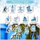 thumbnail image 3 of Kit de Manualidades Artísticas Equsion 64 Piezas Llaveros Navideños de Diamantes, 3 of 7