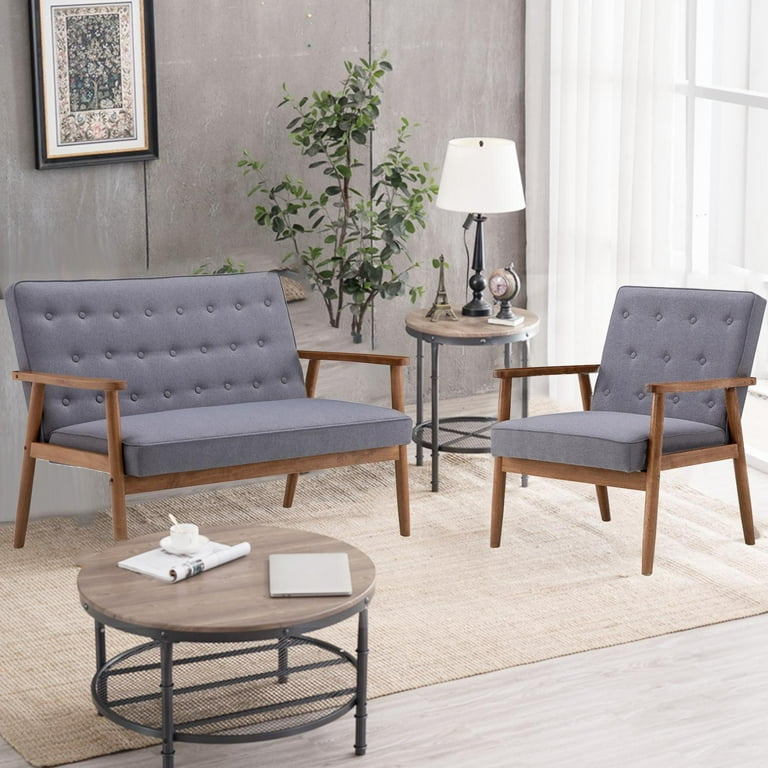 2 piece loveseat sale and chair set