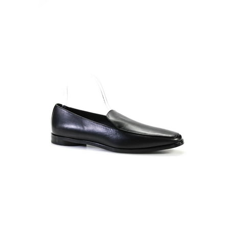 

Pre-owned|Everlane Womens Square Toe Oxfords Loafers Black Size 10