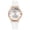 White -AE06, variant on Resicozy Watches for Women Quartz Round Wrist Watches 2026 Soft Leather Strap Casual Wristwatches White