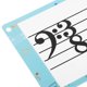 thumbnail image 4 of ColoMX 80 tarjetas didácticas musicales: tarjetas didácticas de teoría de notas musicales para principiantes de piano - Material educativo musical para el hogar, la escuela y viajes, 4 of 7