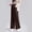 Brown, variant on BRGZLK Maternity Wide Leg for Women Summer Casual Solid Color Drawstring Elastic Waist Soft Comfy Outerwear Belly Support High Waisted Baggy Sweat Pants Pink L