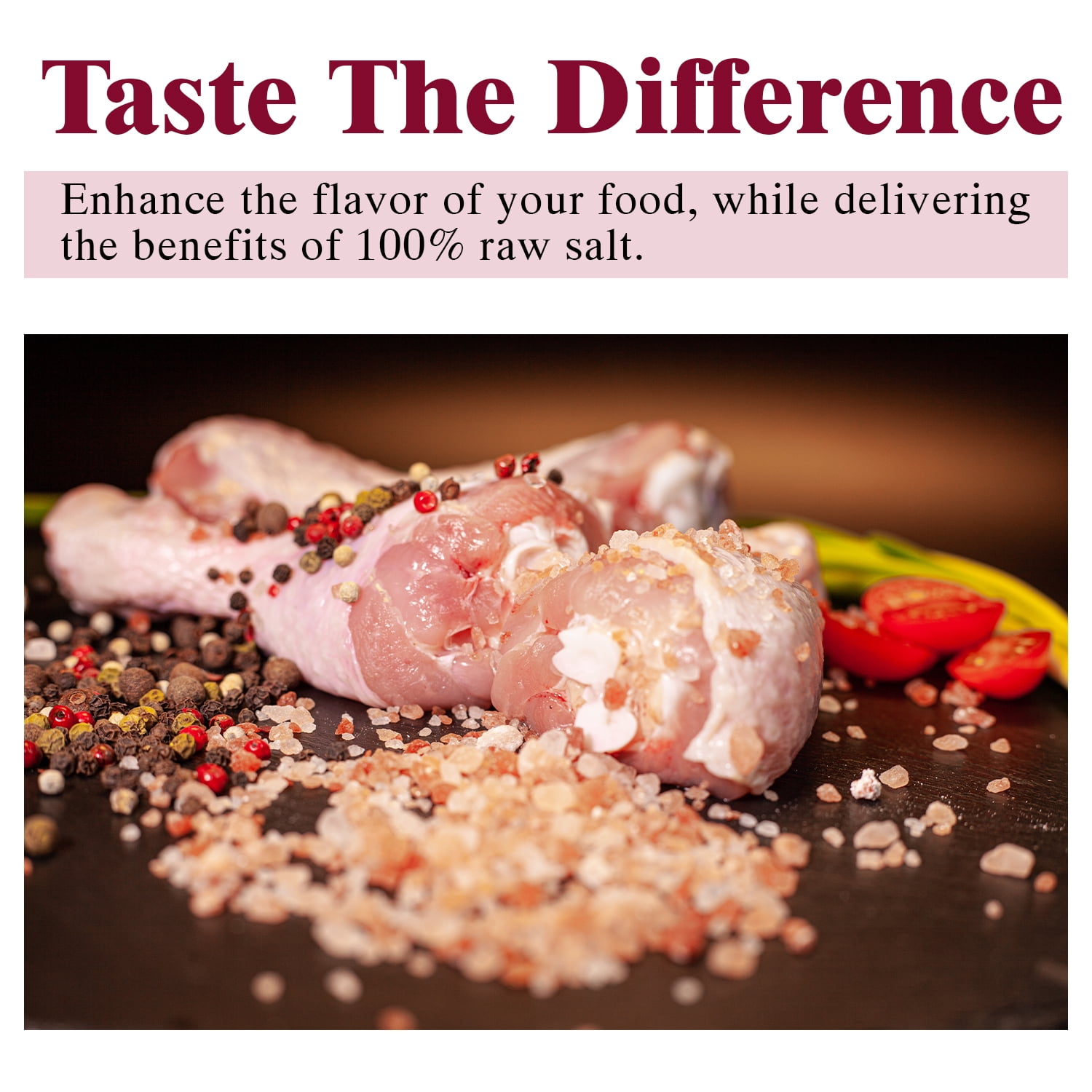 Himalayan Chef Pink Salt Coarse 5lbs, Ideal Sea Salt for Seasoning (Pack of 6)