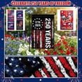 thumbnail image 4 of Us 250Th Anniversary Decorative Garden Flag (Single-Sided), Patriotic Design With Fireworks & Stars For Outdoor Home Decor, Garden Flag A1 For Fourth Of July & National, 4 of 4