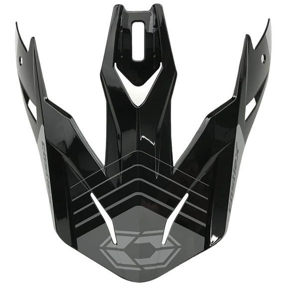 Castle CX200 Sector Helmet Visor/Peak Black