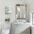 thumbnail image 5 of Relax, Soak & Unwind - Farmhouse Bathroom Decor with Botanical Art, Rustic Butterfly Canvas Print, 12x16, 5 of 7