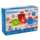 thumbnail image 4 of Cocina Set Ollas Juego para Cocinita de Juguete Para Niños Accesorios Para Cocina de Juguete Colores Kids House SETCO12MC, 4 of 8