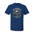 thumbnail image 2 of Lucky 7 Live to Ride Bikes Booze Broads USA Est 1903 | Mens Fashion Graphic T-Shirt, Royal, X-Large, 2 of 4
