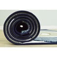 thumbnail image 3 of Planet Rugs Premium 3D Thick Abstract Indoor Area Rug 327 Navy Blue 6'6''x6'6'' Round, 3 of 10