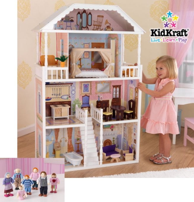 kidkraft dollhouse family