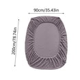 thumbnail image 2 of Deep Pocket Bed Sheet Soft And Breathable Suitable For Mattresses Warm Sheets Microfiber Blanket Twin through Blankets for Sofa Furry Blankets And Throws Styles Blanket Soft Throw Blanket Twin Size, 2 of 8