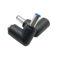 thumbnail image 6 of Techinal DC5.5x2.5mm Male 90 Degree Angle to DC5.5x2.1mm Female Adapter 5 Volt DC Barrel Power Jack Charging Cable Connector 5Pcs, 6 of 9