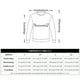 thumbnail image 5 of Blusa de mujer, elegante escote en V, mangas 3/4, blusas casuales, tops tipo túnica, 5 of 5