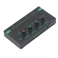 thumbnail image 1 of Distribuidor de auriculares, Amplificador de auriculares de 4 canales tipo c fuente de alimento control independiente para transmisión en vivo en tiempo real, 1 of 7