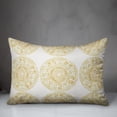 thumbnail image 3 of Creative Products Small Yellow Pattern Medallions 14x20 Indoor / Outdoor Pillow, 3 of 3