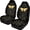 Butterfly and Moon Pattern, variant on POLERO Front Seat Cover Automotive, Stretch Vehicle Seat Covers SUV Breathable, Cowhide Pattern
