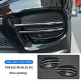 thumbnail image 5 of 1pair Front Bumper Knife Fog Lamp Trim Cover For Gle Gls Class W166 X166 2015-2019 Carbon Fiber, 5 of 5