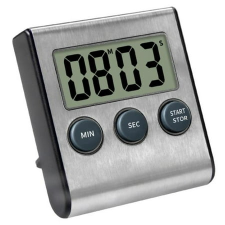 

Kitchen Timer Stainless Steel Timer for Kitchen Cooking Baking Games