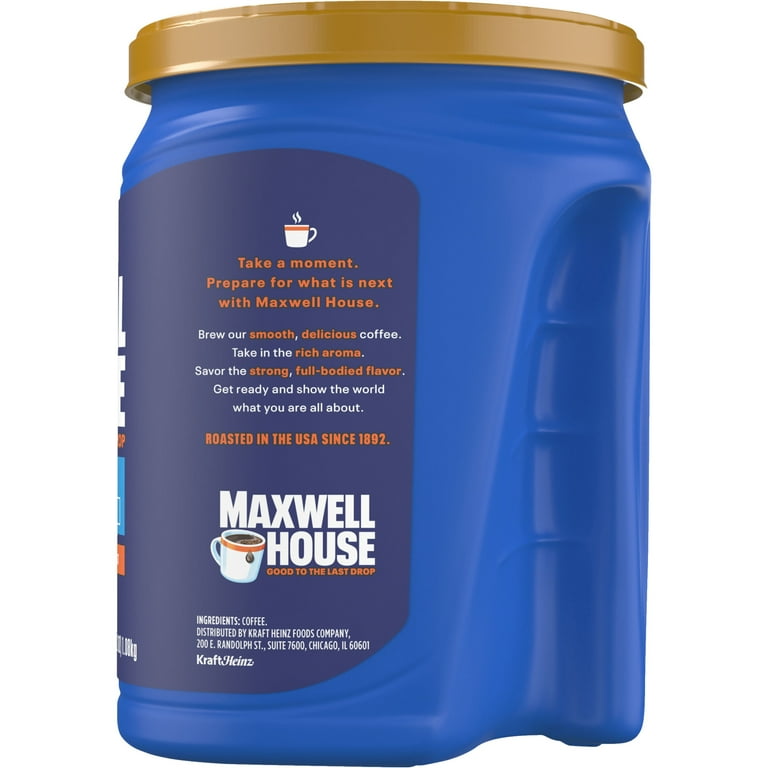 Maxwell House Ground Coffee 38.2 oz Canister Original Roast Medium
