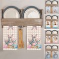 thumbnail image 2 of Toalla Warkul con diseño de huevos de conejito de Pascua, toalla decorativa para platos, flores de primavera, bendiciones, paño de cocina, toalla de mano para platos, 2 of 8