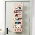 thumbnail image 1 of Over The Door Hanging Organizer Storage ,Wall Mount Storage With 2 Widened Metal, 1 of 5