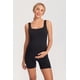 thumbnail image 4 of Body sin mangas MOMANDA para maternidad con escote cuadrado negro talla M, 4 of 6
