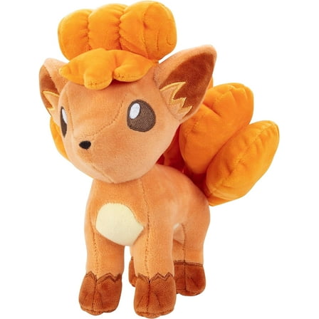 Pokemon Vulpix 8" Plush - Officially Licensed - Generation One Figure - Soft Stuffed Animal Toy - Gift for Kids, Boys, Girls - 2 