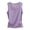 Purple, variant on Duoif Womens Tank Tops, Wrap Camisole Vest, Cotton Round Neck Layering Top Womens Shirts Beige L