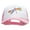 Lt Pink, variant on Multi-Colored Dragonfly Patched Cotton Trucker Cap - Black OSFM