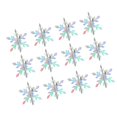 thumbnail image 1 of 12 colgantes navideños Strade Fareast Limited copos de nieve decoraciones navideñas, 1 of 8