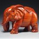 thumbnail image 4 of Rosewood carved elephant figurine, small elephant, solid wood carving, mascot gift, home living room craft., 4 of 4