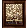 thumbnail image 1 of La Pastiche Gustav Klimt 'Tree of Life' Hand Painted Oil Reproduction, 1 of 4