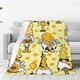thumbnail image 1 of Balery Garden Honeybee Gnomes Manta de Felpa Suave y Acogedora – Cobija de Franela Aterciopelada para Cama, Lavable y Cálida para Sofá, Mascotas, Transpirable-80"x60", 1 of 7